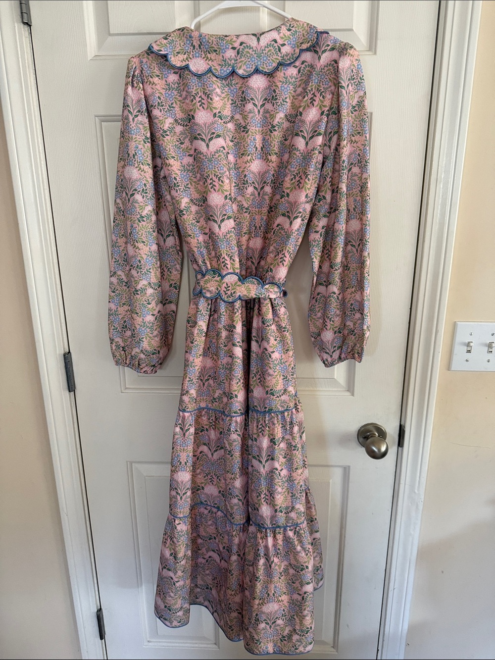 SSYS Vintage-Inspired Cottage Core Grandma Chic Bohemian Midi Dress L - Picture 7 of 7